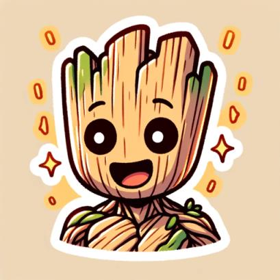 Emote With Groot